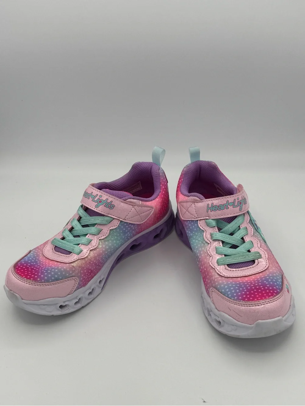 Skechers ‘Simply Love’ Flutter Heart Lights Multi-Color Light Up Sneakers